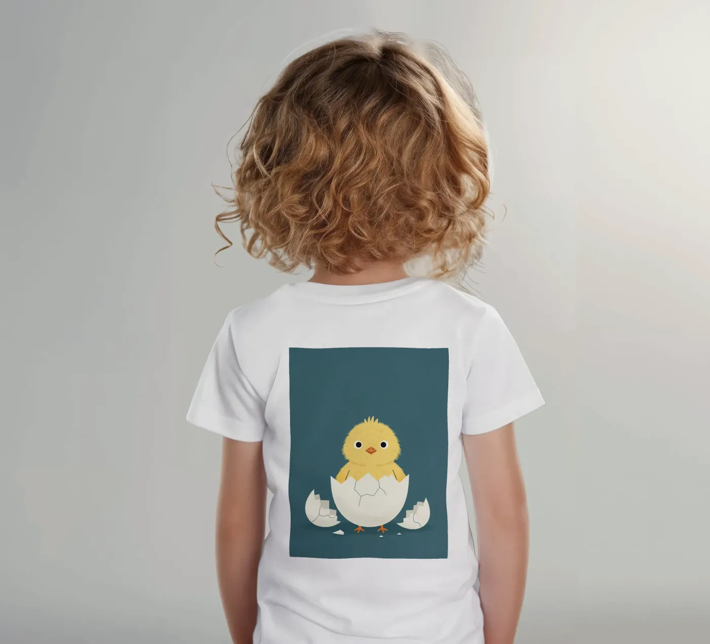 pulcino che esce dal guscio - cameretta dei bambini t-shirt bambini da The Little Animals Club