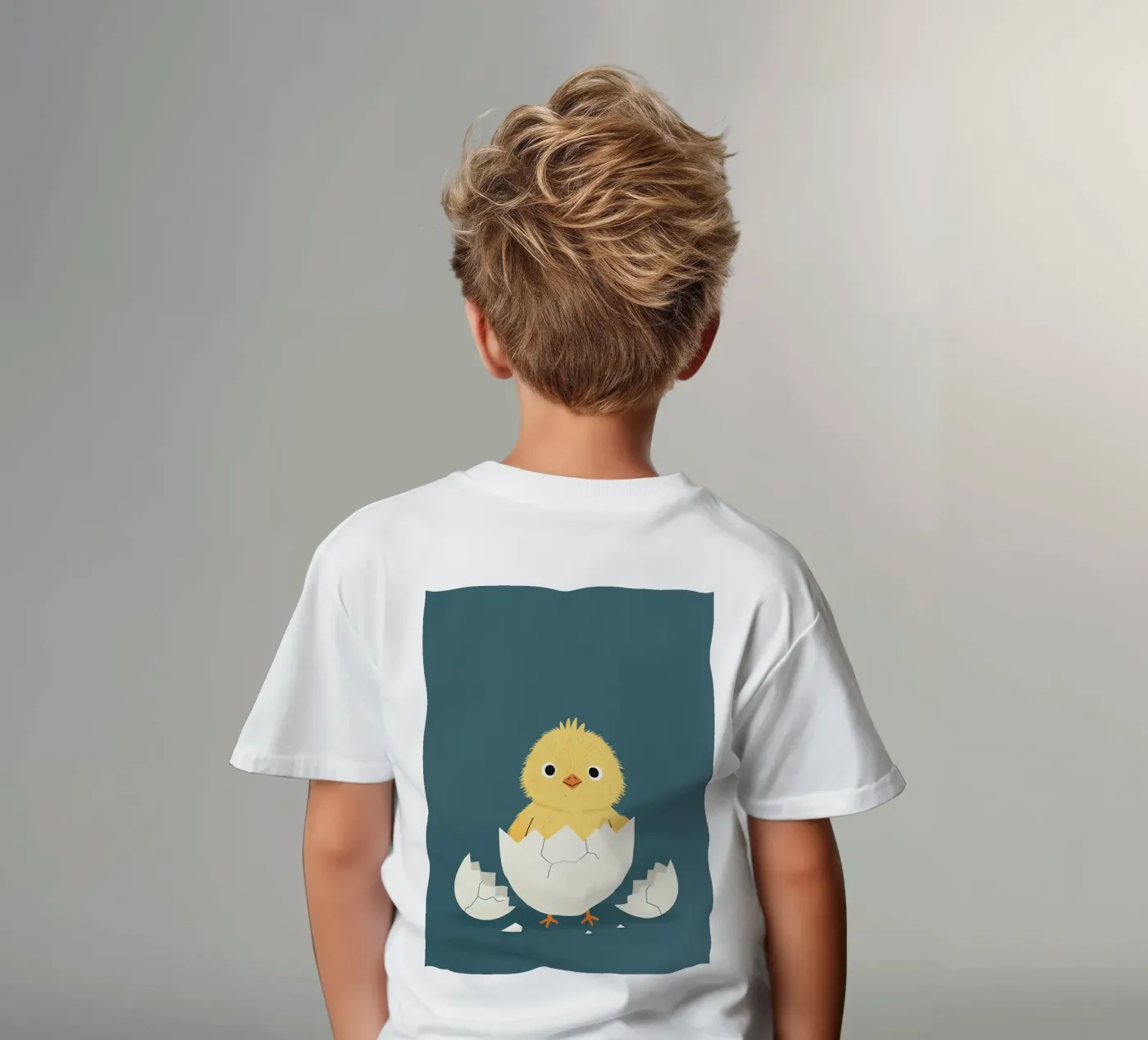pulcino che esce dal guscio - cameretta dei bambini t-shirt bambini da The Little Animals Club