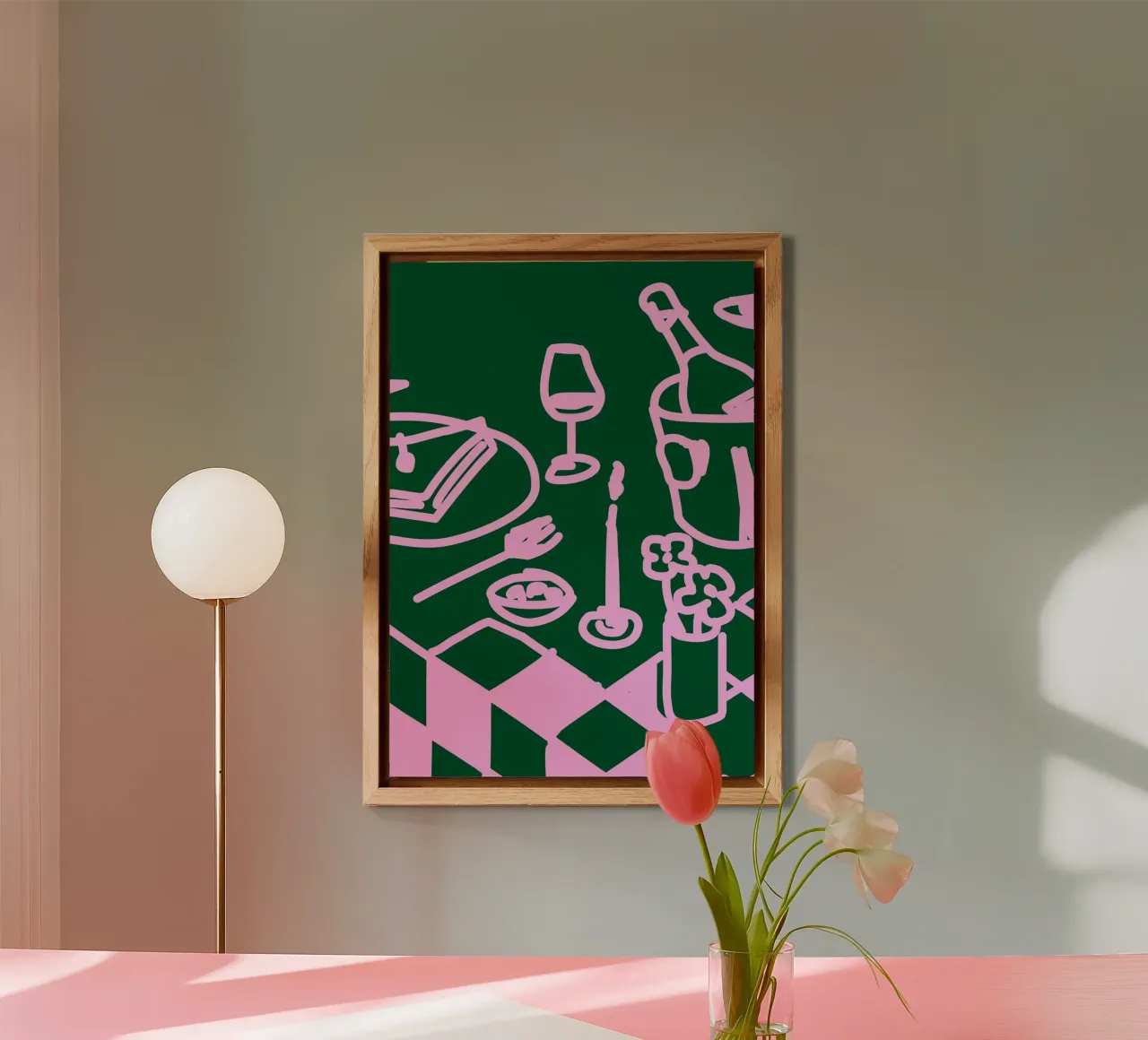 Dinner Table pannello forex da söndagdesign