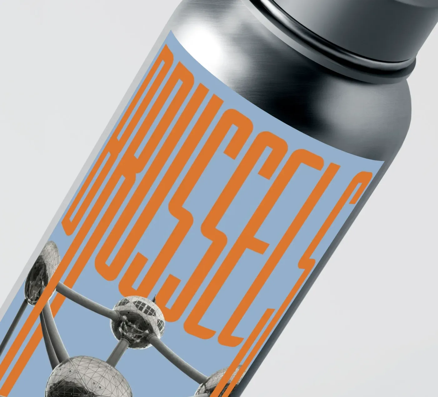 Brussels sticker by TYPEHAUS