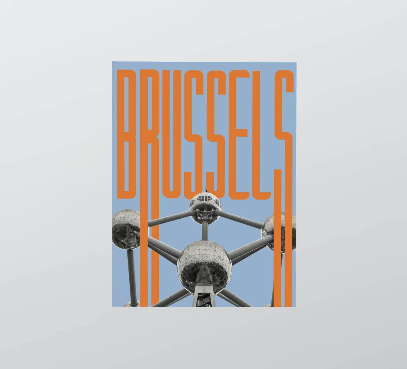 Brussels sticker by TYPEHAUS