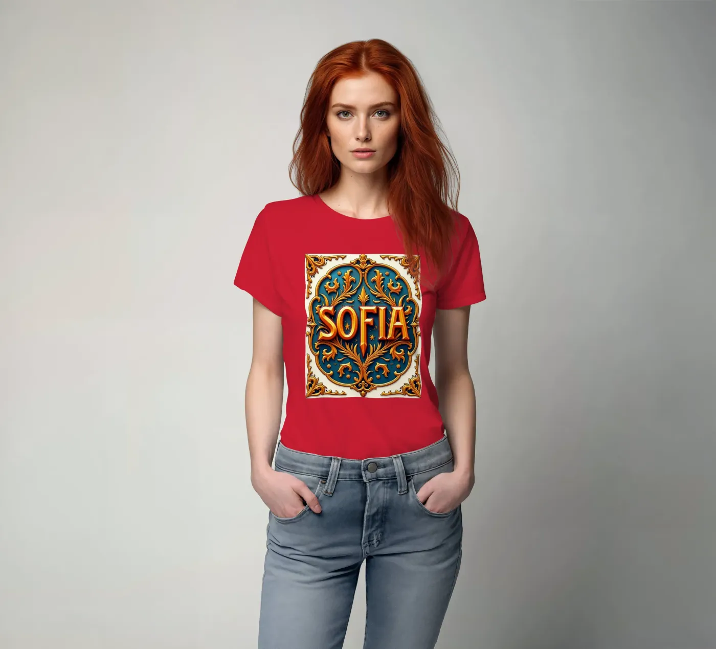 SOFIA t-shirt by CASTILO Namengalerie