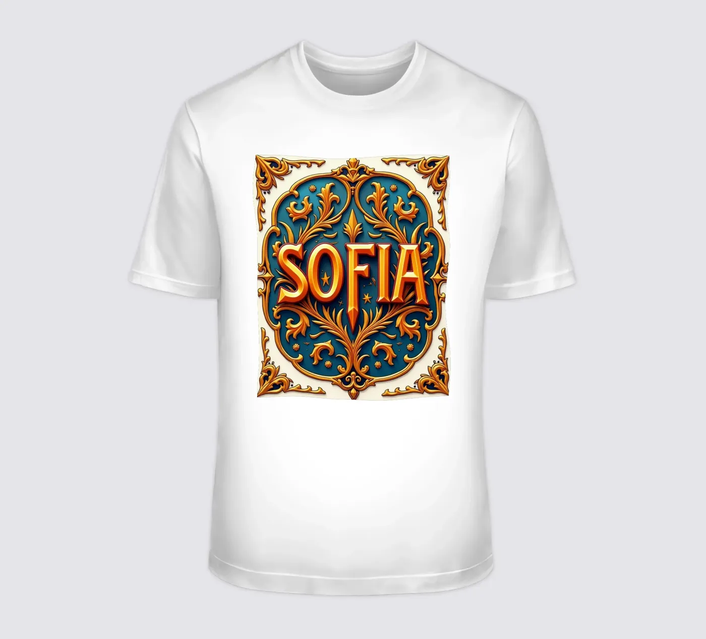 SOFIA t-shirt by CASTILO Namengalerie