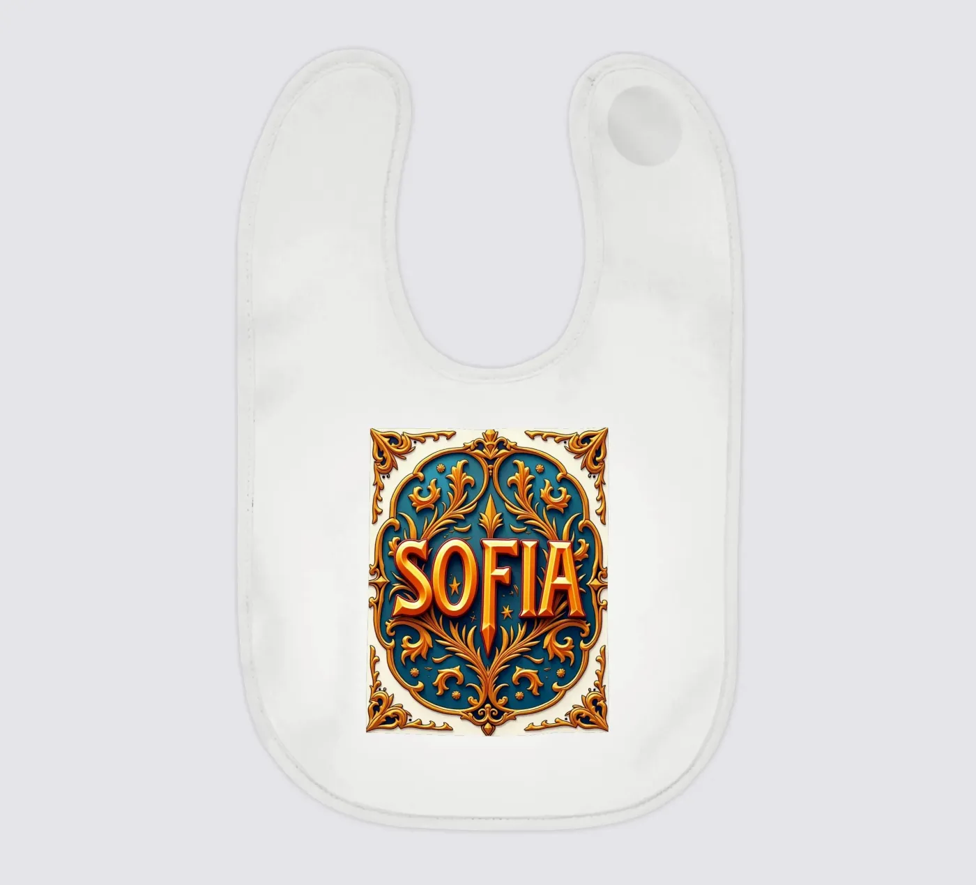 SOFIA baby slabbetje van CASTILO Namengalerie