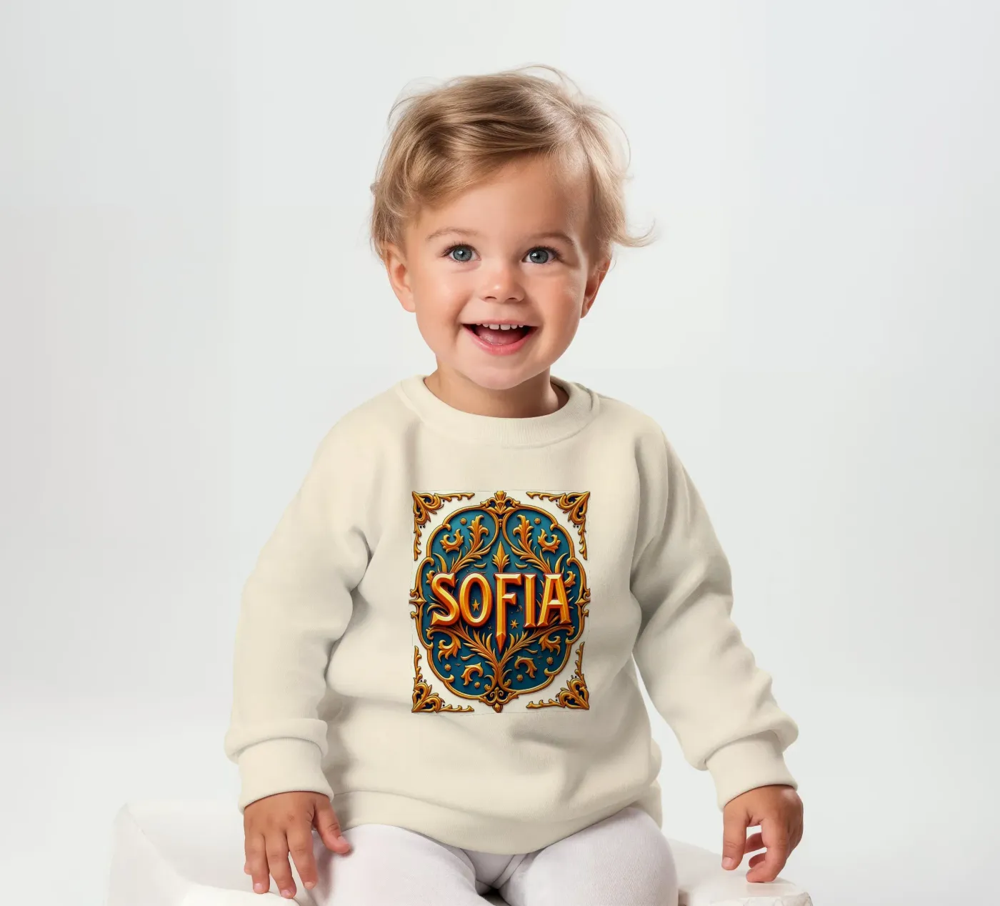 SOFIA felpa neonato da CASTILO Namengalerie