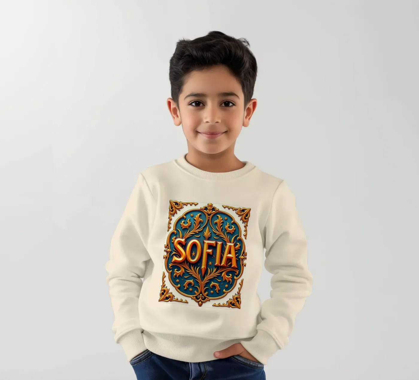 SOFIA kinder sweatshirt van CASTILO Namengalerie