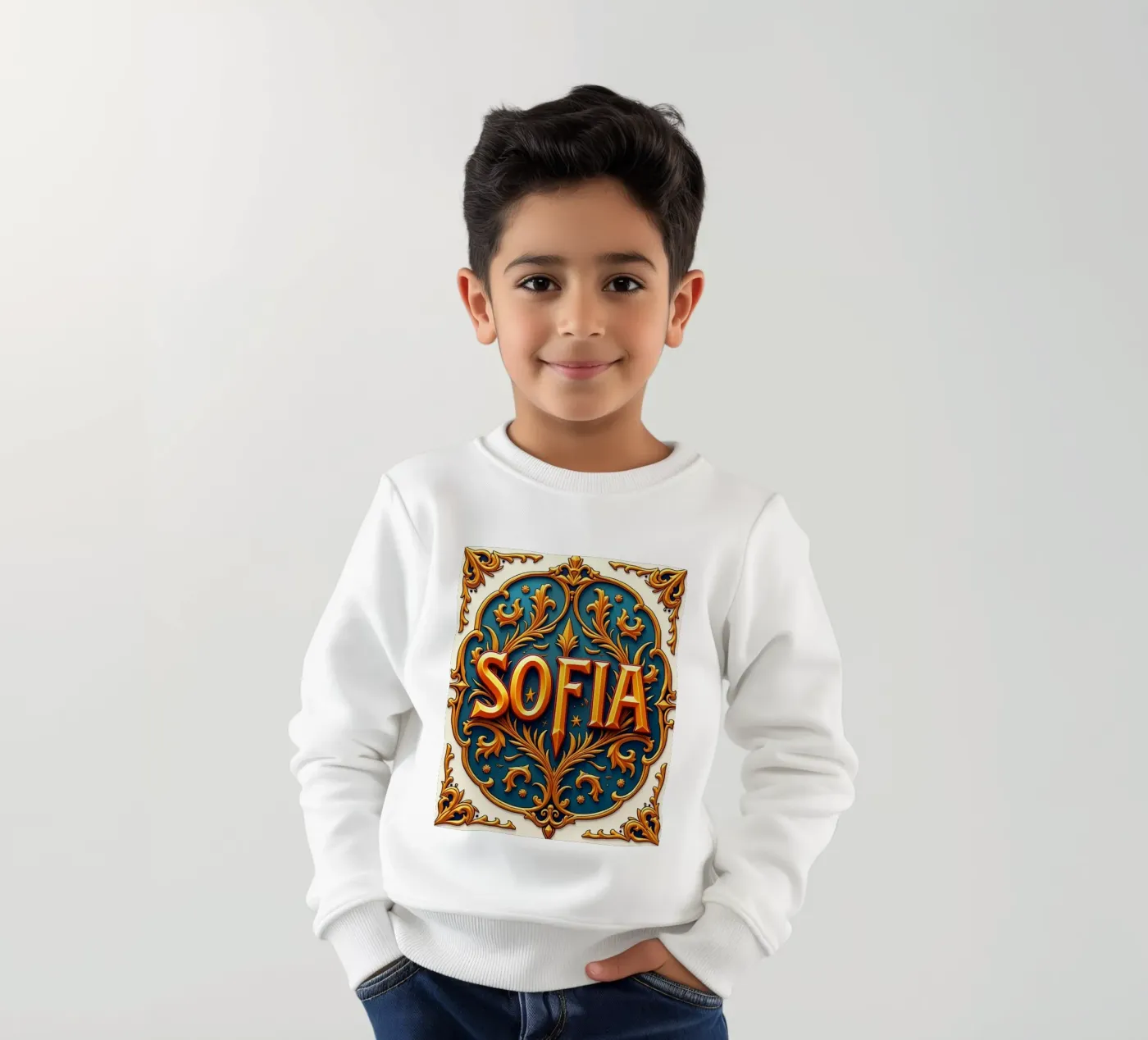 SOFIA kinder sweatshirt van CASTILO Namengalerie