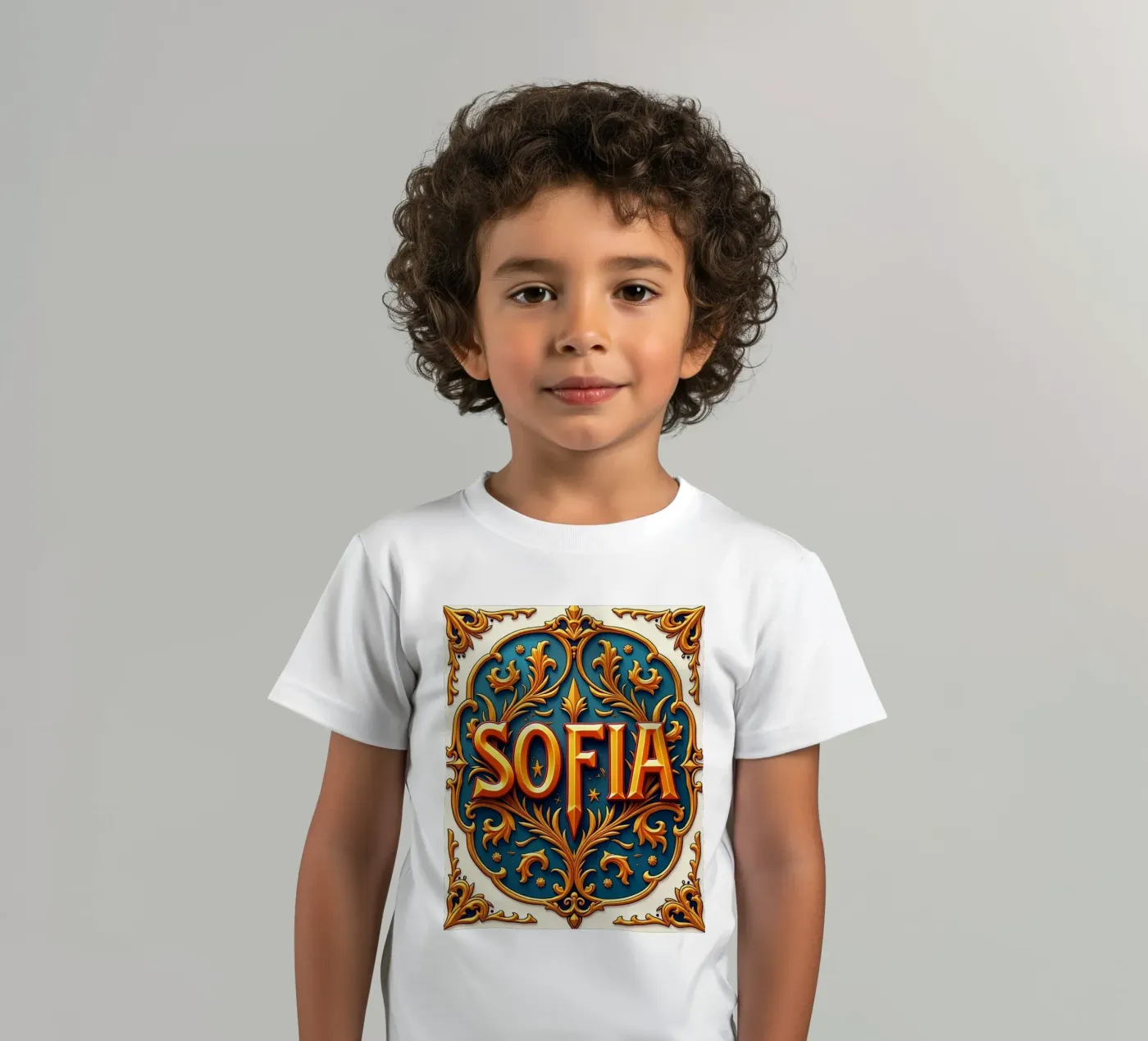 SOFIA Kinder T-Shirt von CASTILO Namengalerie