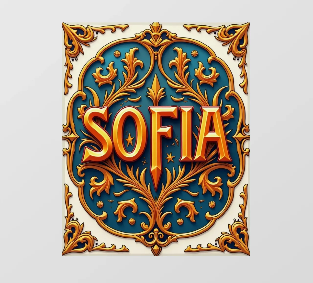 SOFIA photo wallpaper by CASTILO Namengalerie