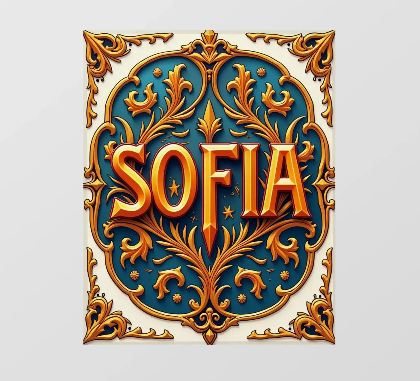 SOFIA Fototapete von CASTILO Namengalerie