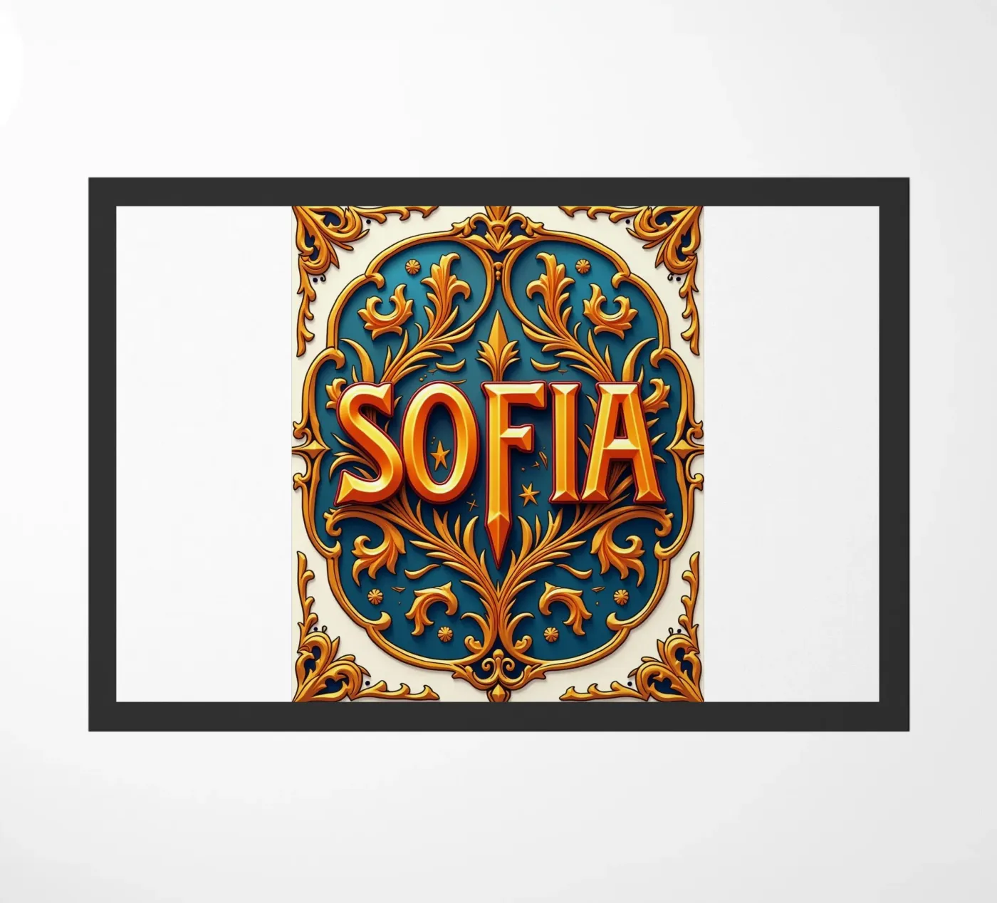 SOFIA paillasson de CASTILO Namengalerie