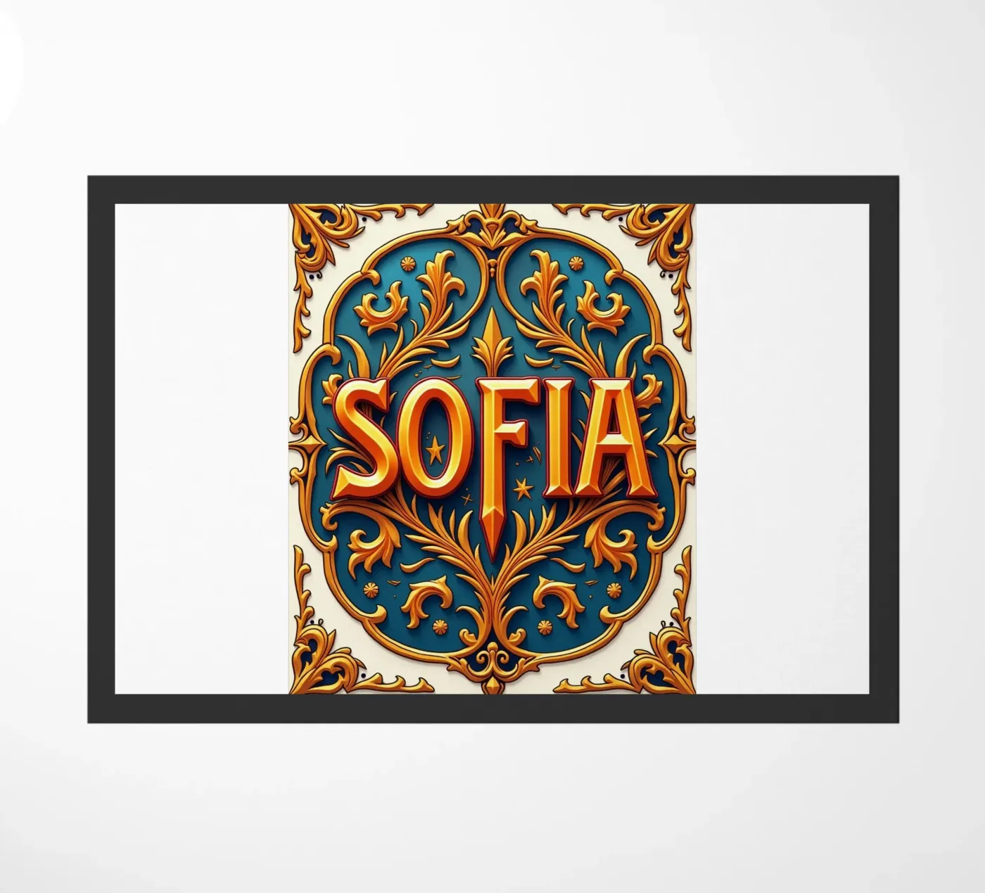 SOFIA doormat by CASTILO Namengalerie