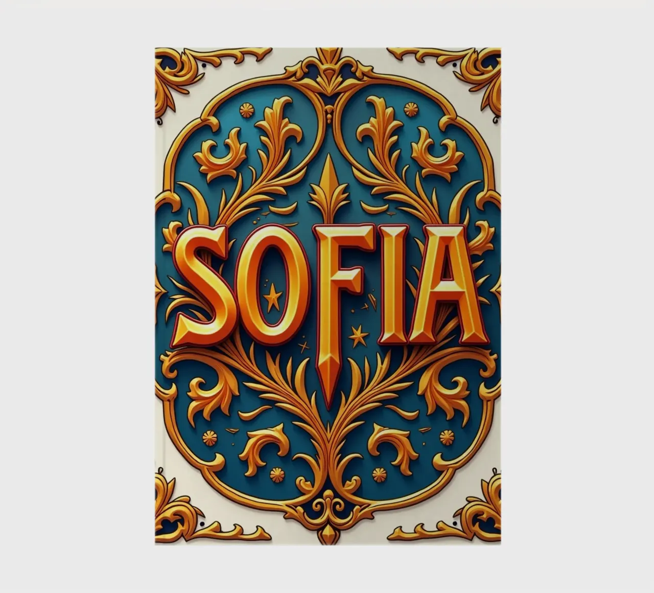 SOFIA notebook by CASTILO Namengalerie