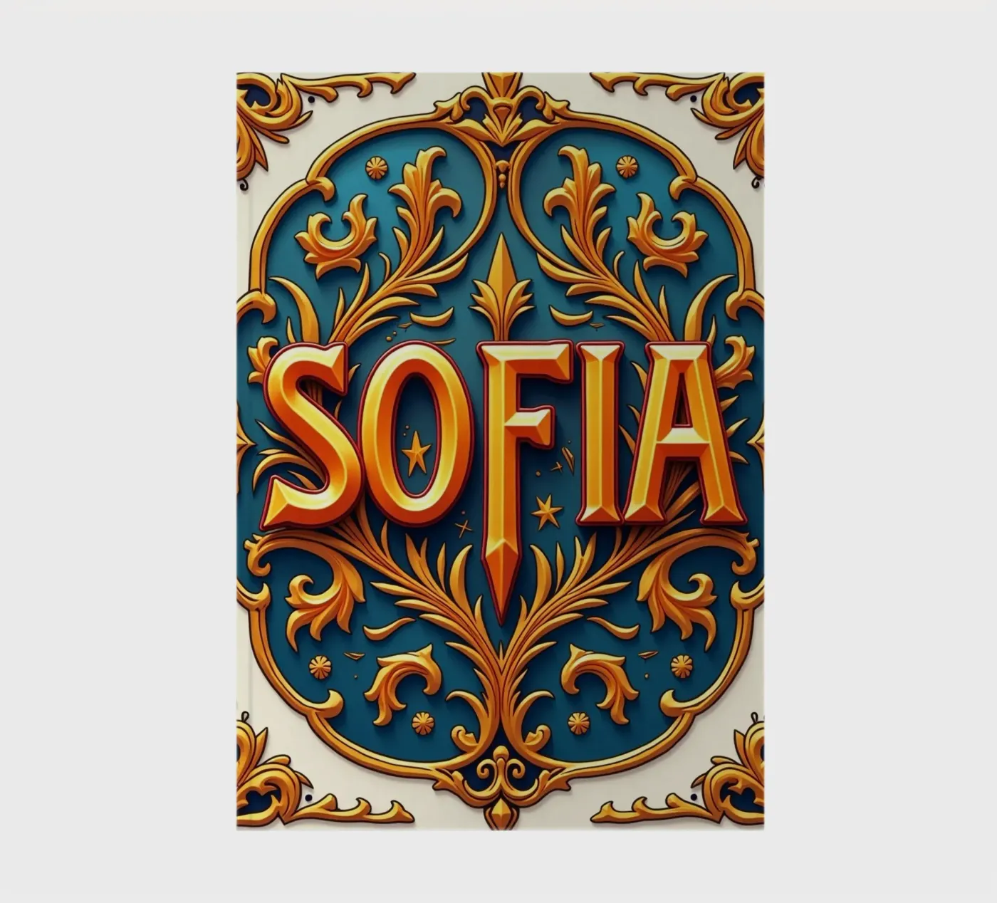 SOFIA Notizbuch von CASTILO Namengalerie