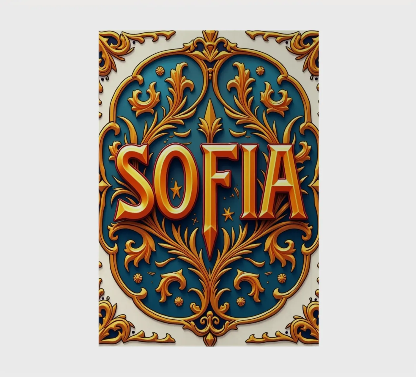 SOFIA Notizbuch von CASTILO Namengalerie