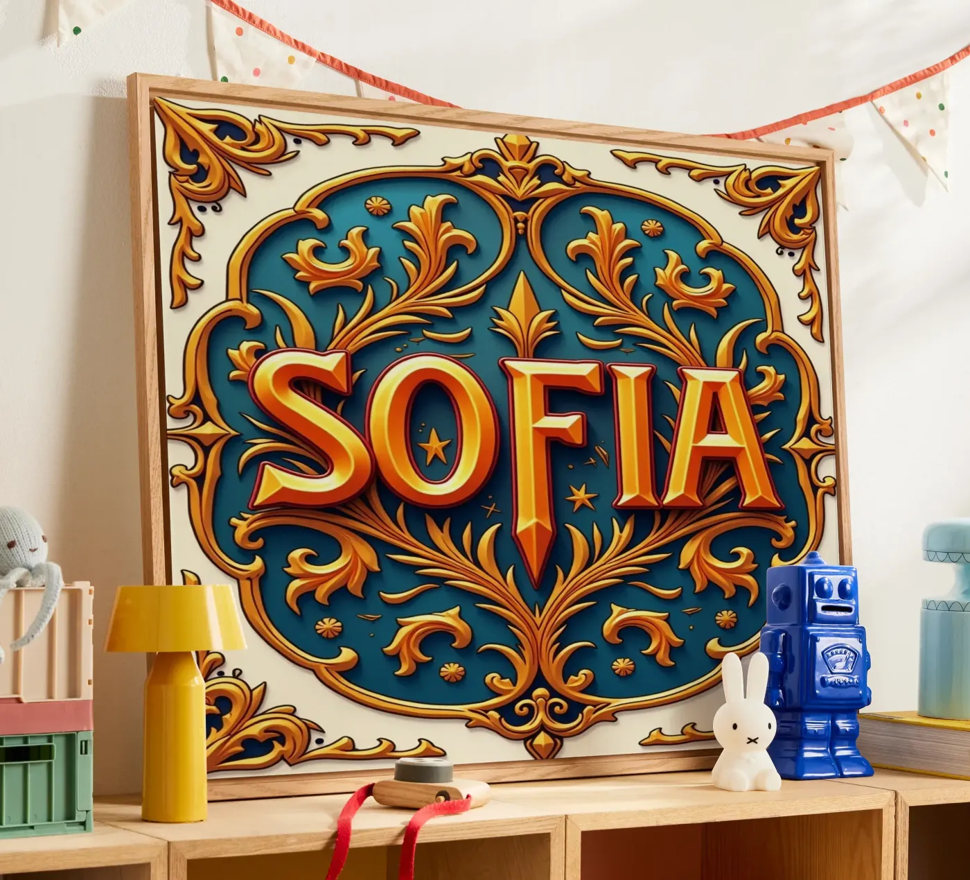 SOFIA Acryl-Glas von CASTILO Namengalerie