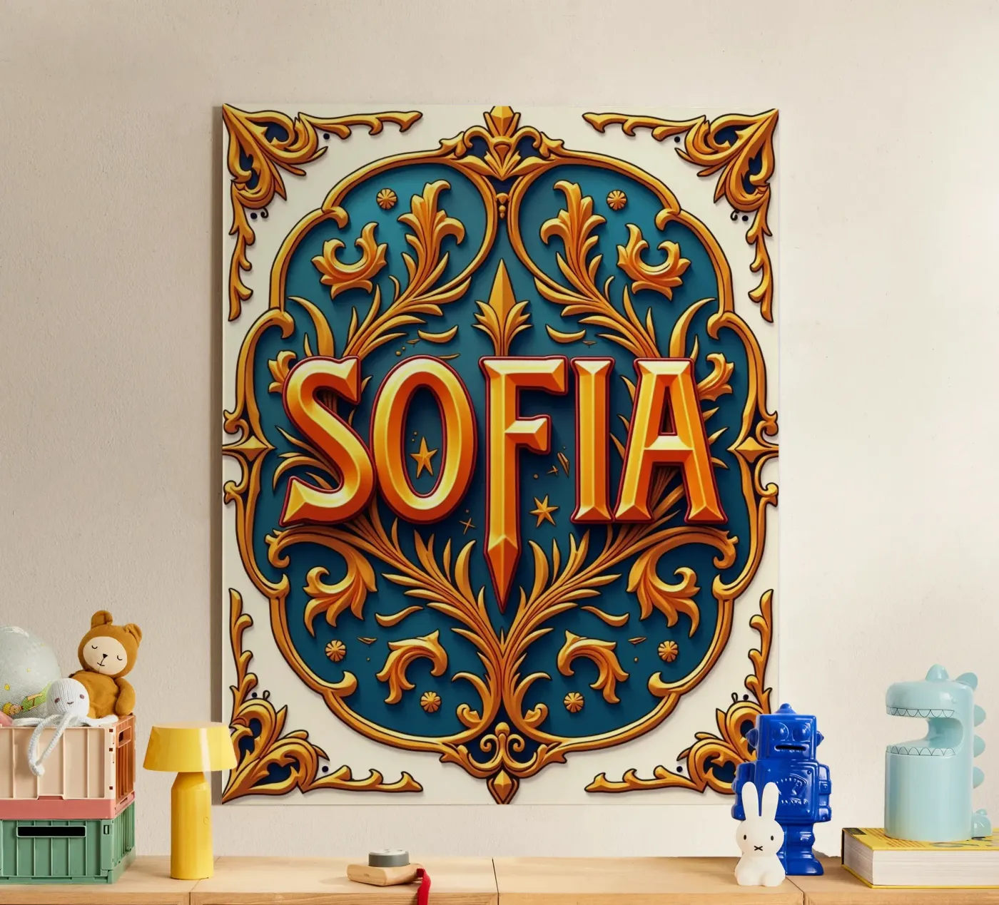 SOFIA Acryl-Glas von CASTILO Namengalerie