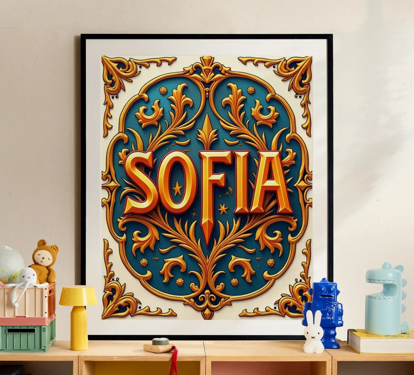 SOFIA poster de CASTILO Namengalerie