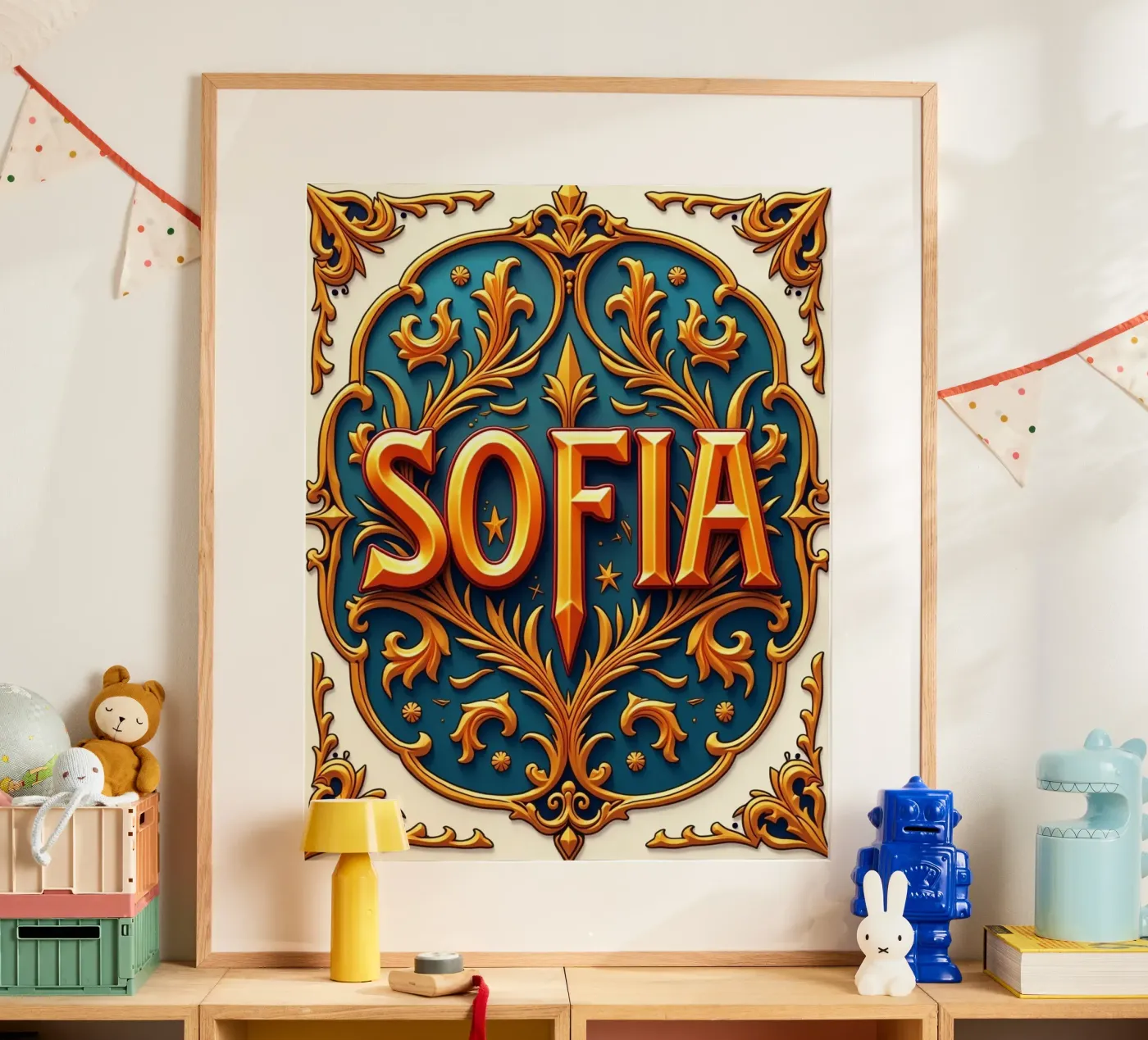 SOFIA poster de CASTILO Namengalerie
