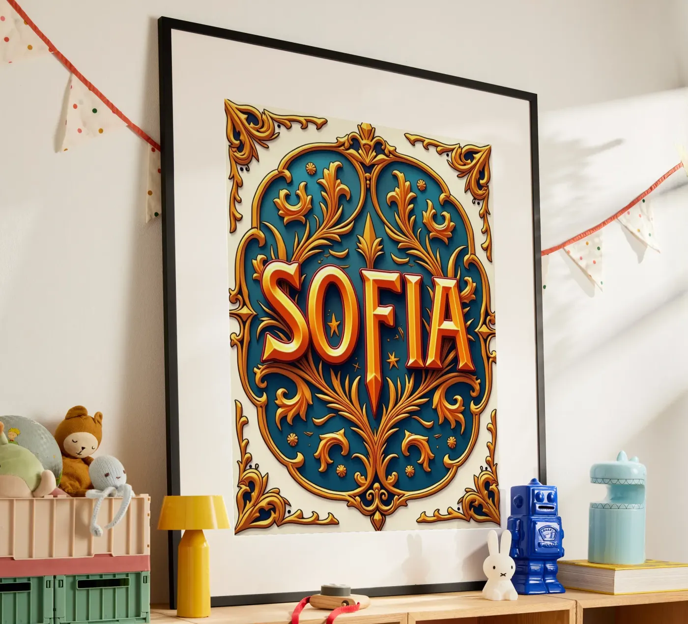 SOFIA poster de CASTILO Namengalerie