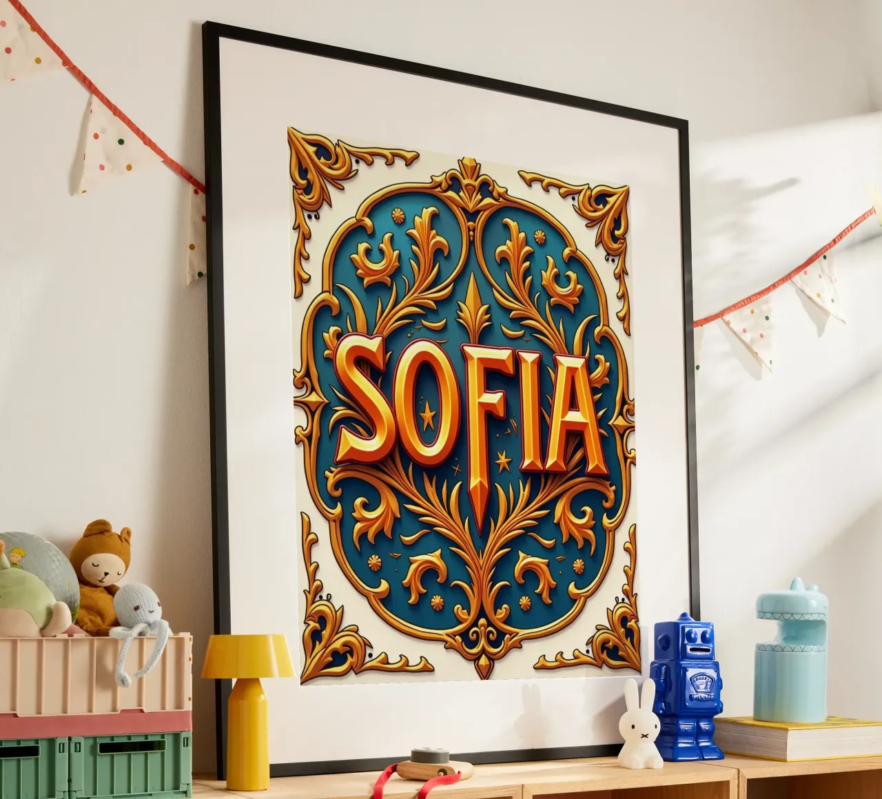SOFIA Poster von CASTILO Namengalerie