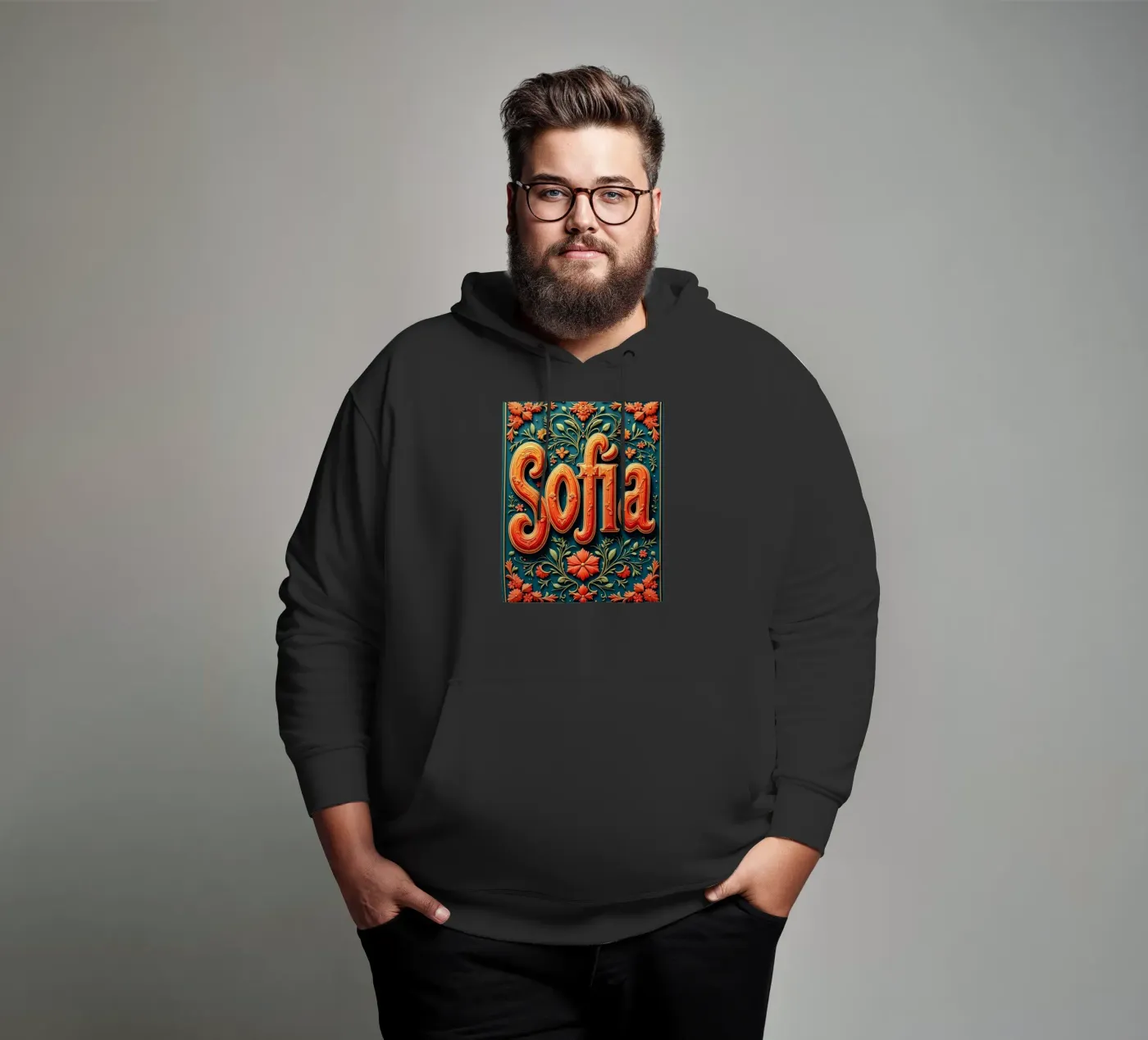 Sofia hoodie van CASTILO Namengalerie