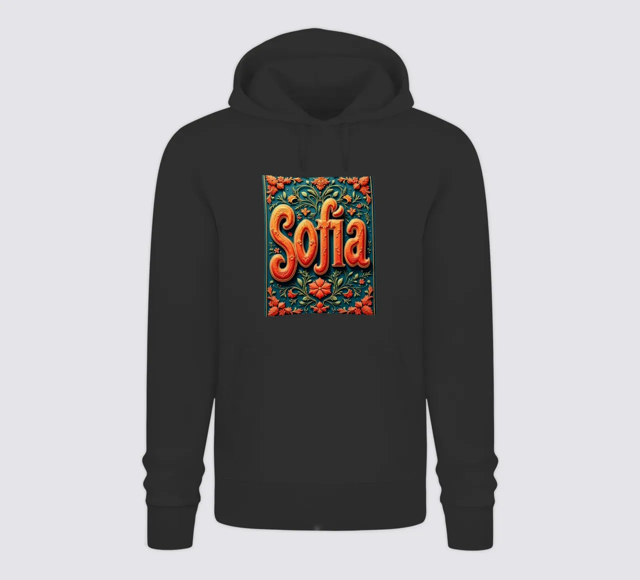 Sofia hoodie by CASTILO Namengalerie