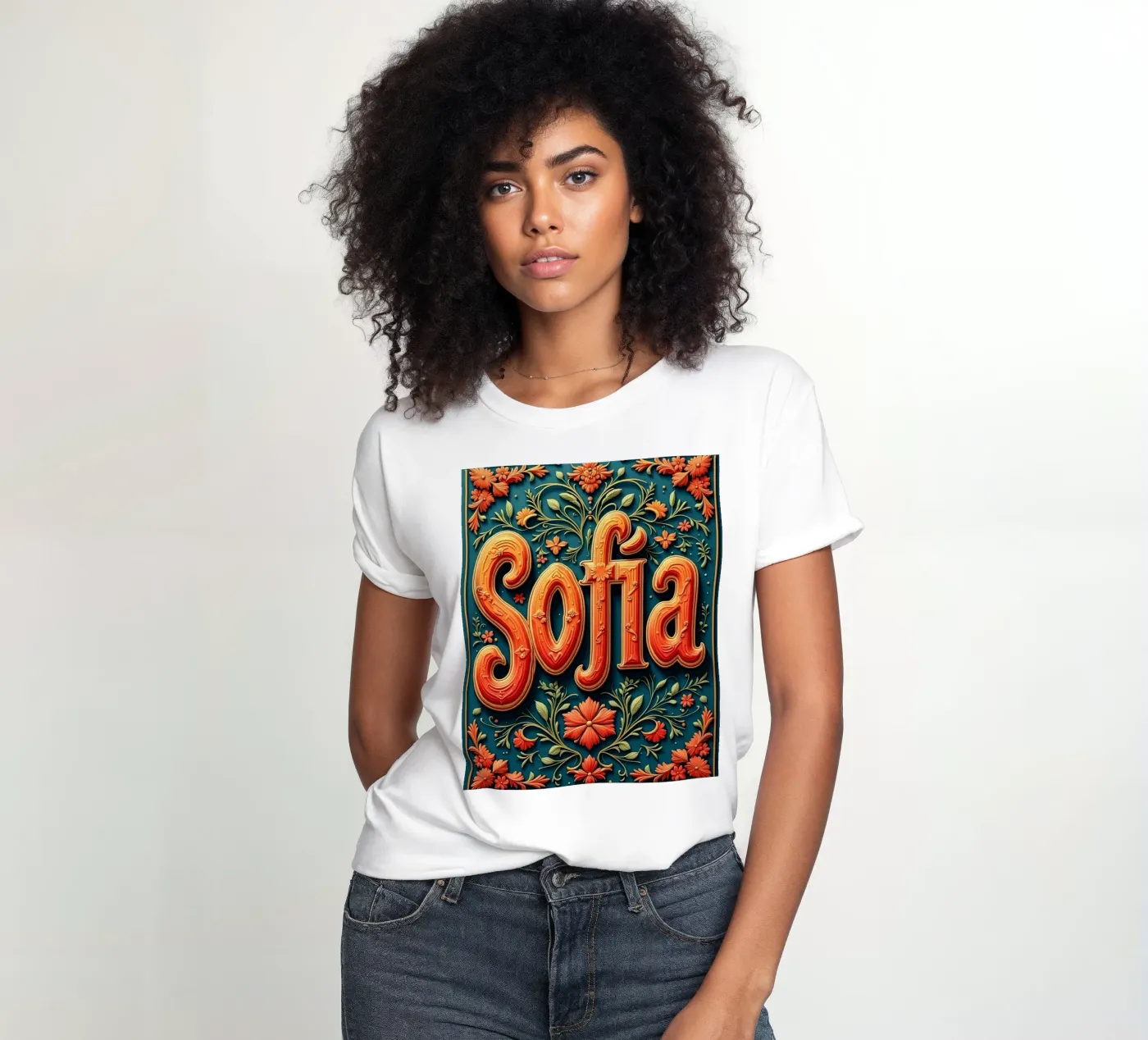 Sofia t-shirt da donna da CASTILO Namengalerie