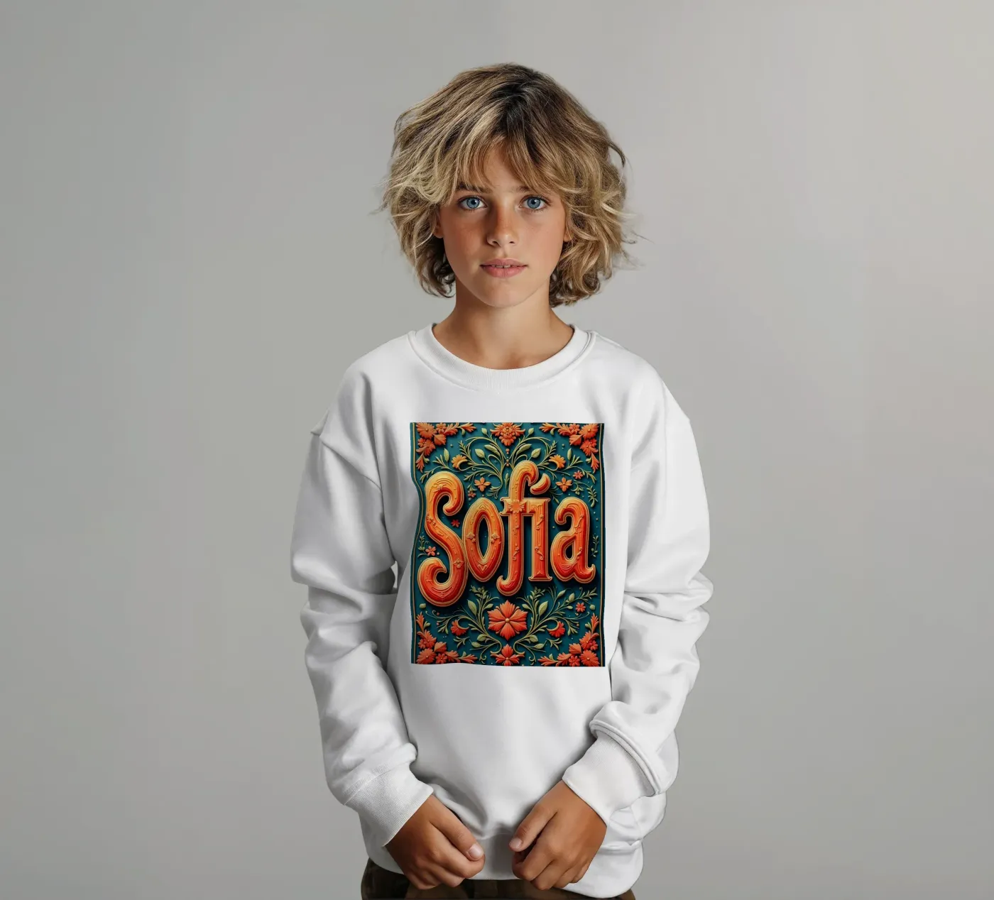 Sofia kinder sweatshirt van CASTILO Namengalerie