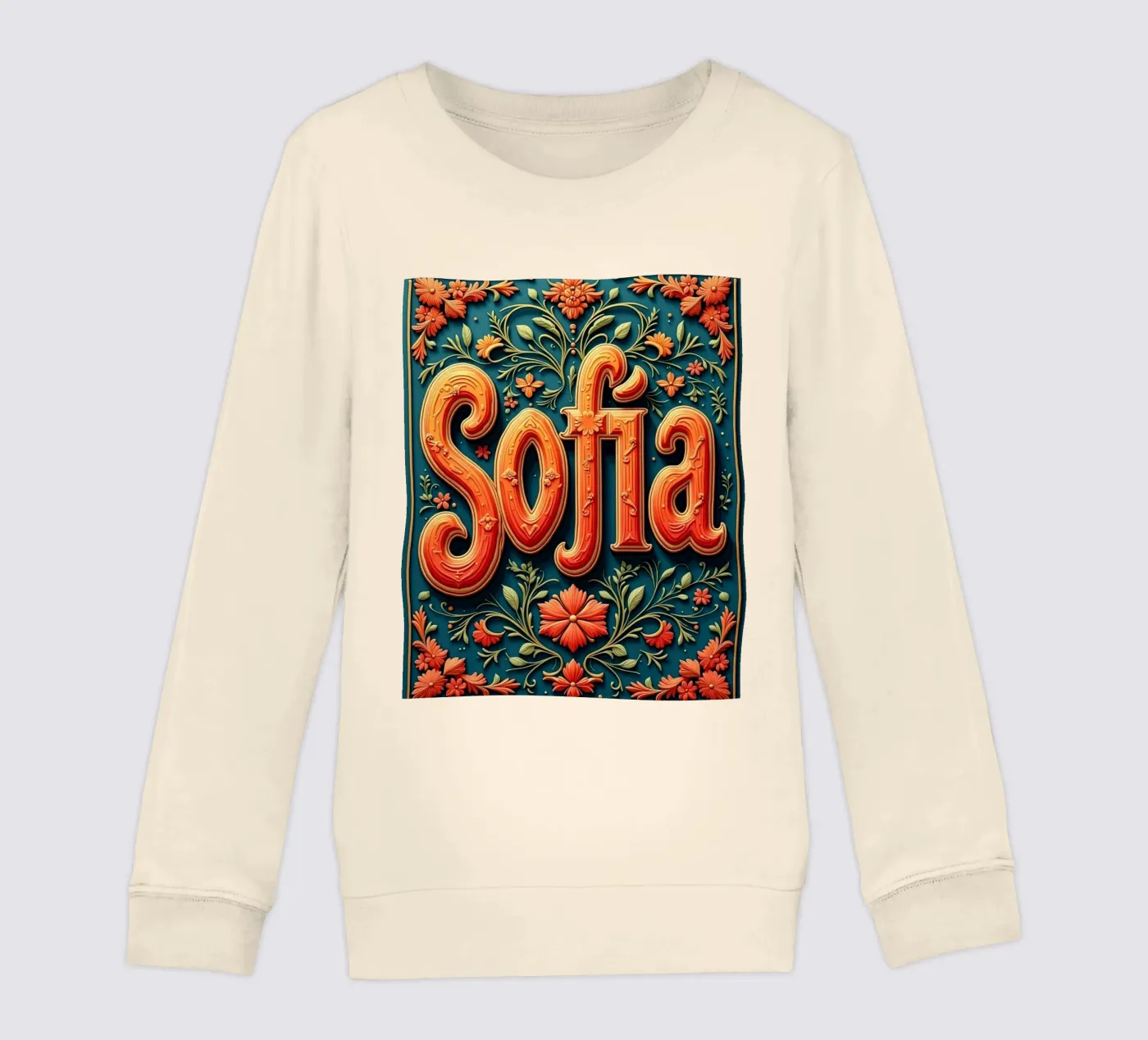 Sofia kinder sweatshirt van CASTILO Namengalerie