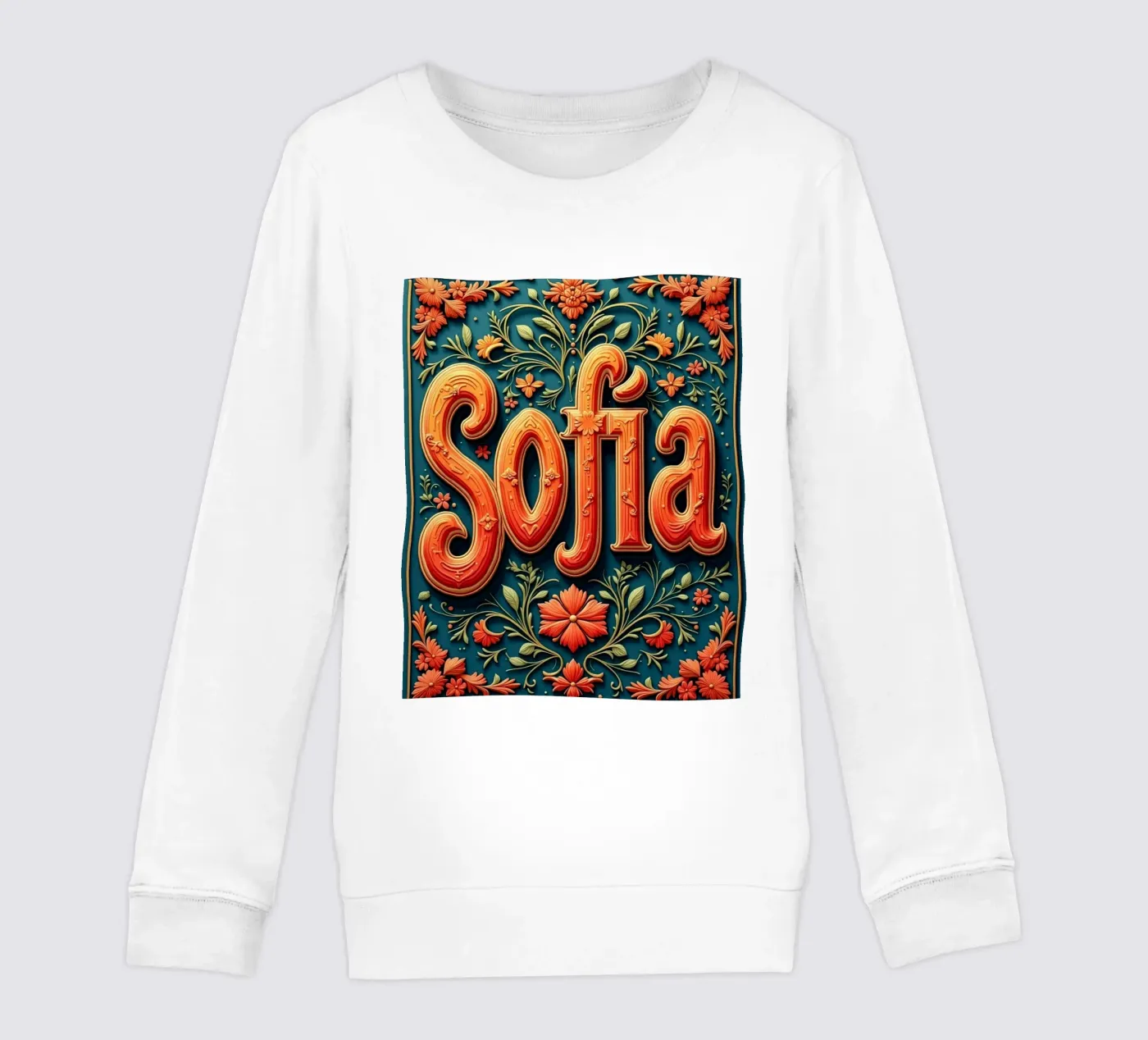 Sofia kinder sweatshirt van CASTILO Namengalerie