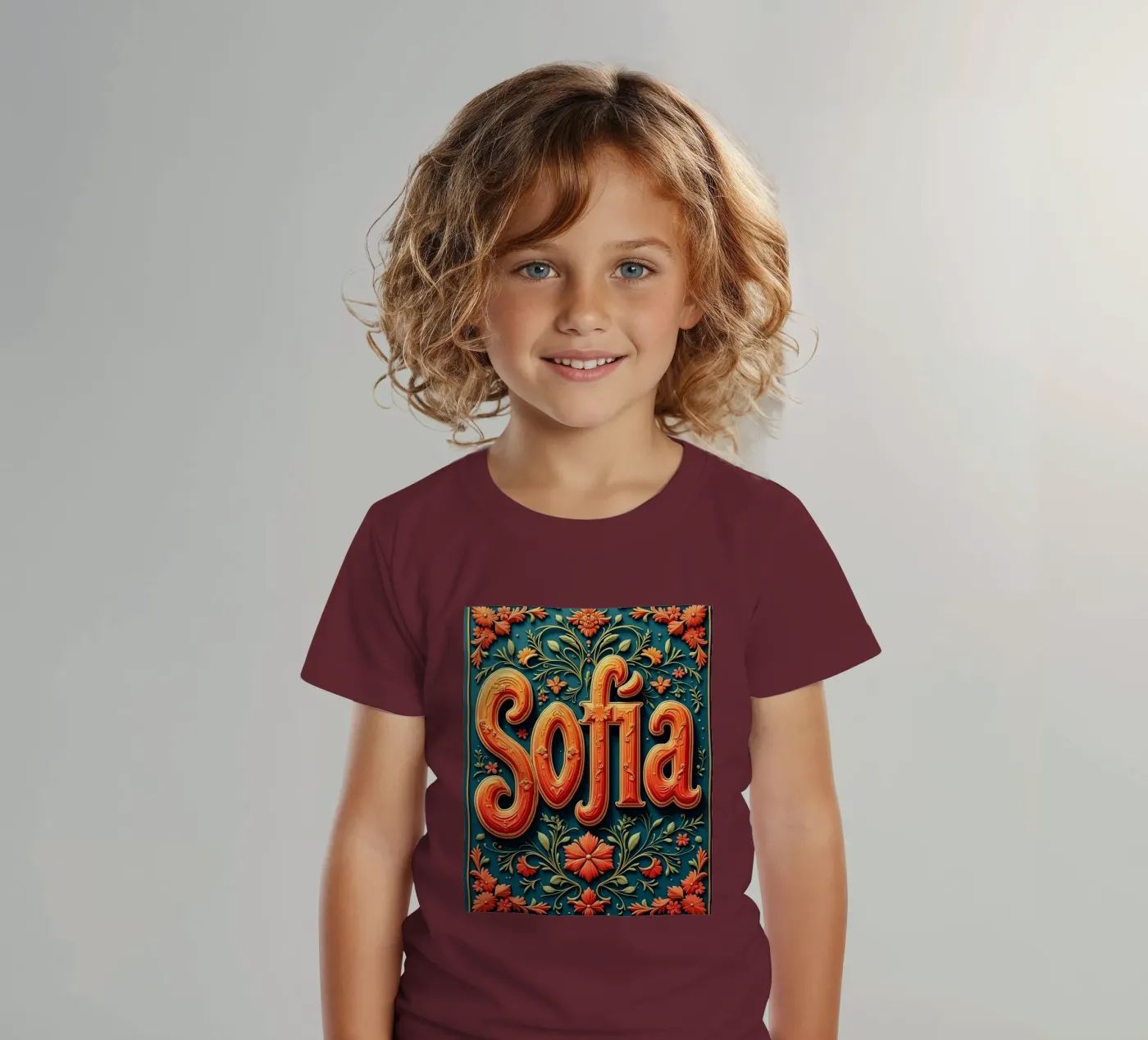 Sofia kids t-shirt by CASTILO Namengalerie