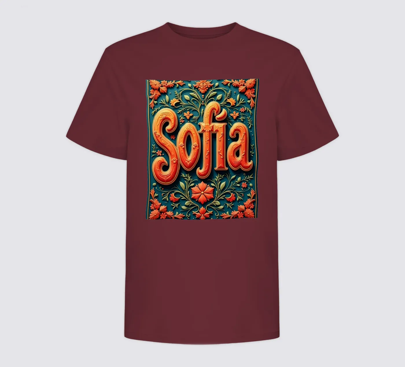 Sofia kinder t-shirt van CASTILO Namengalerie