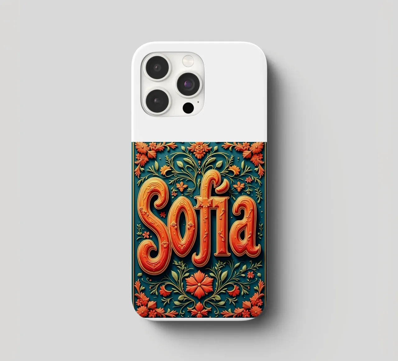 Sofia iphone case by CASTILO Namengalerie