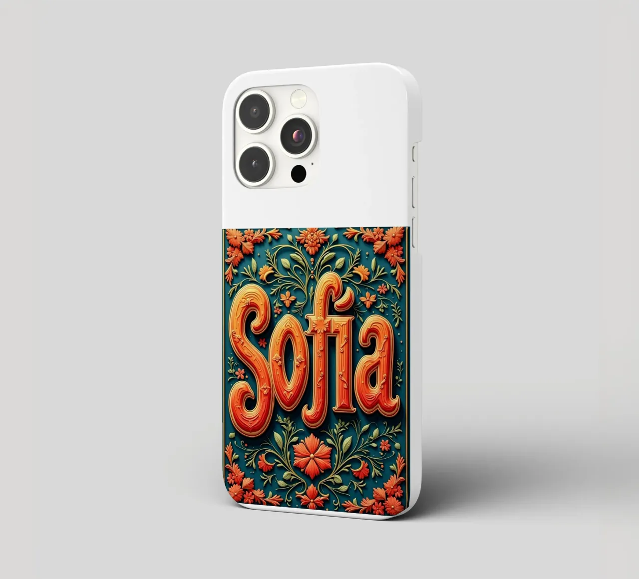 Sofia iphone case by CASTILO Namengalerie