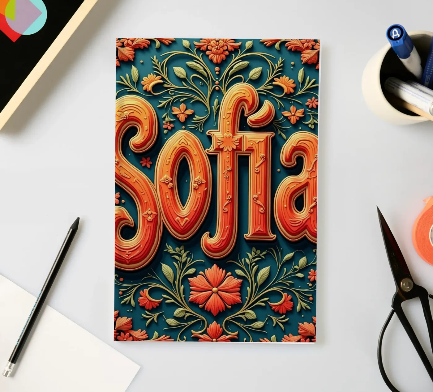 Sofia Notizbuch von CASTILO Namengalerie