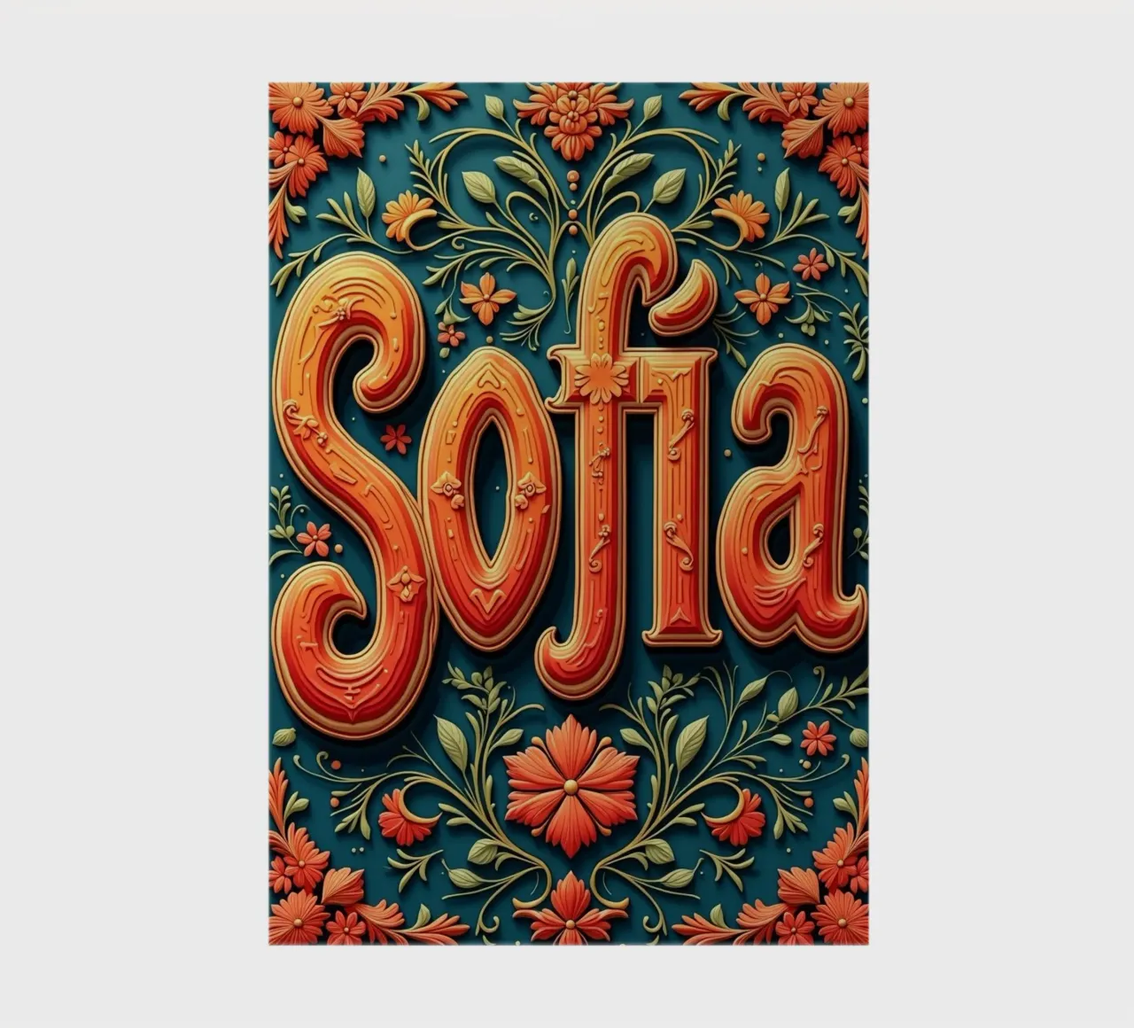 Sofia notebook by CASTILO Namengalerie