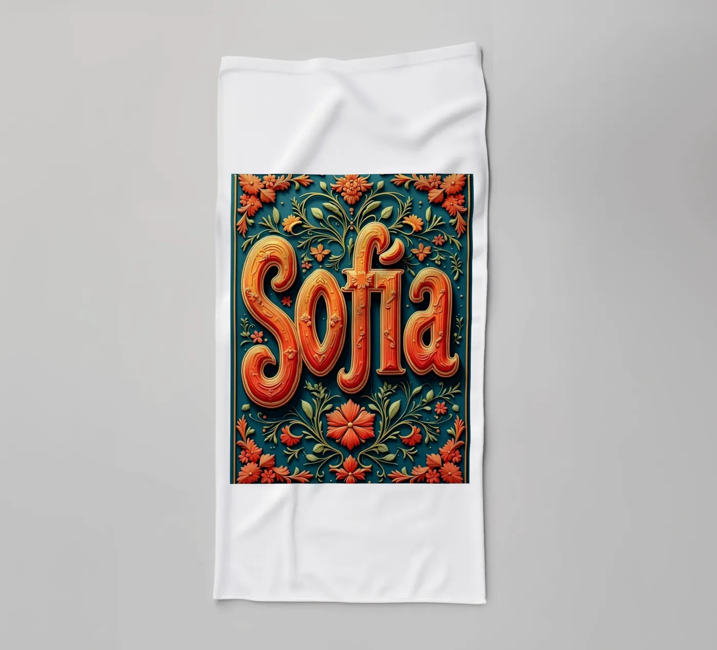 Sofia serviette de bain de CASTILO Namengalerie