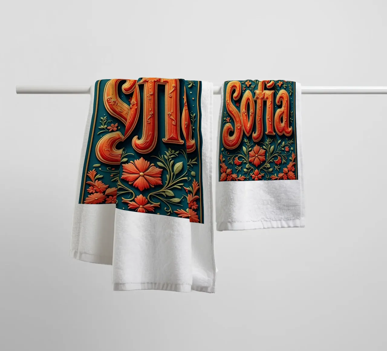 Sofia badhanddoek van CASTILO Namengalerie