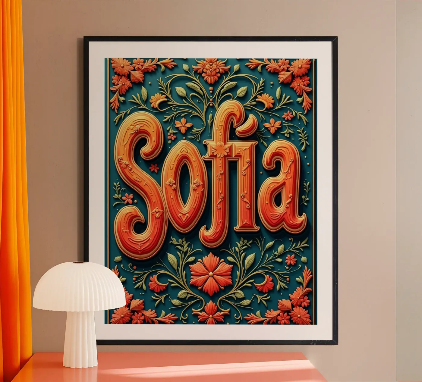 Sofia carta hahnemühle da CASTILO Namengalerie