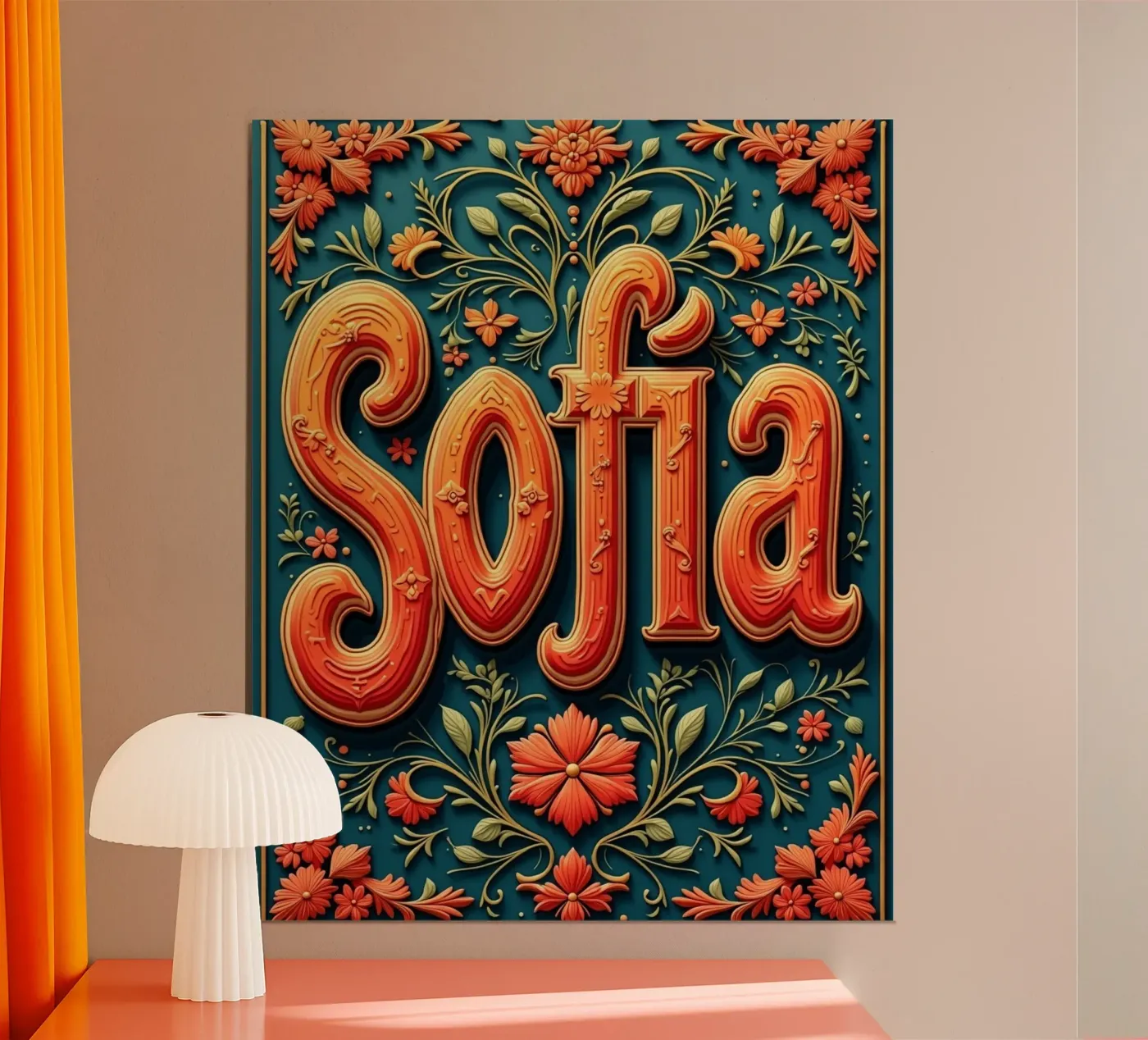 Sofia carta hahnemühle da CASTILO Namengalerie