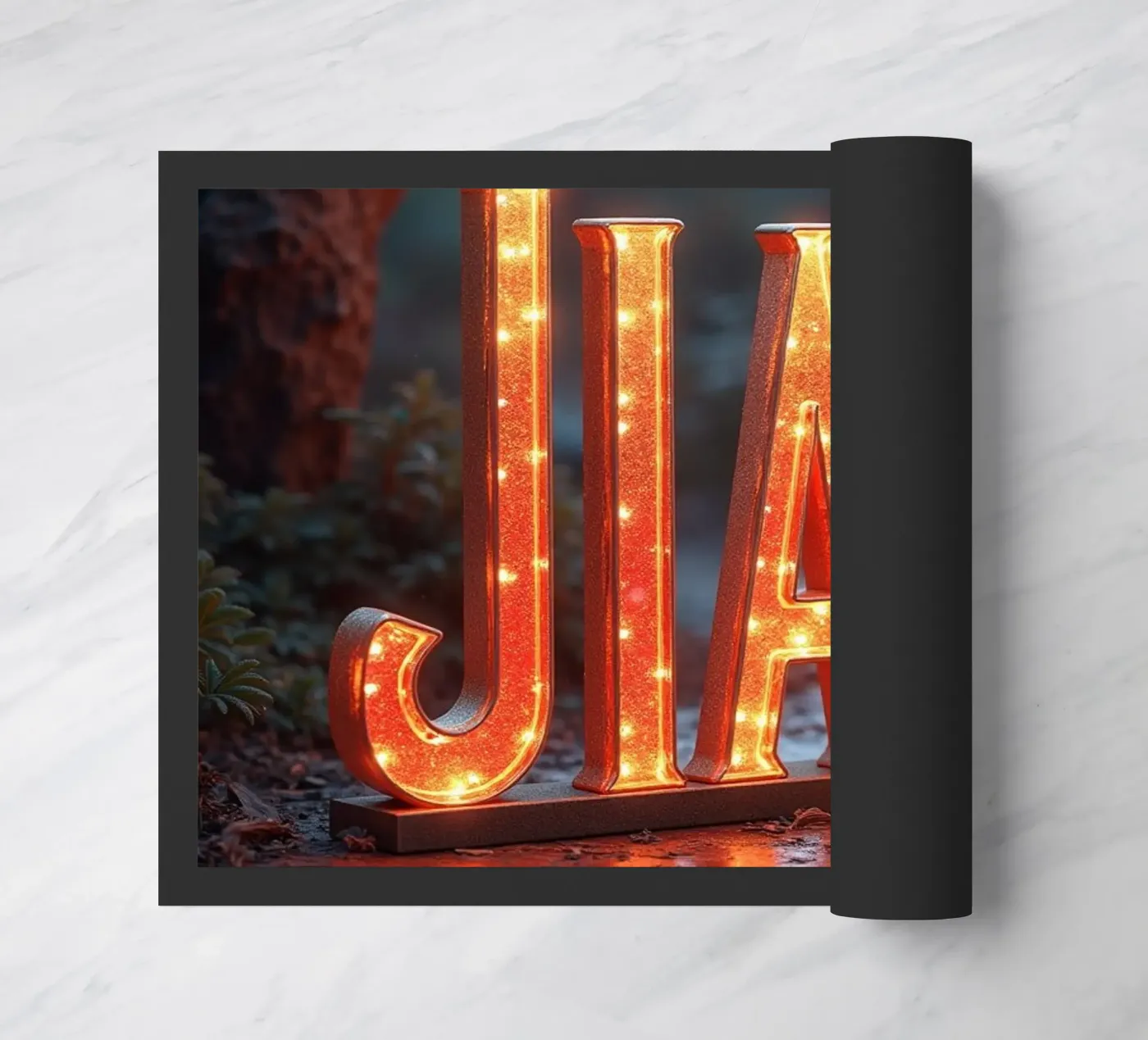 JIAN deurmat van CASTILO Namengalerie