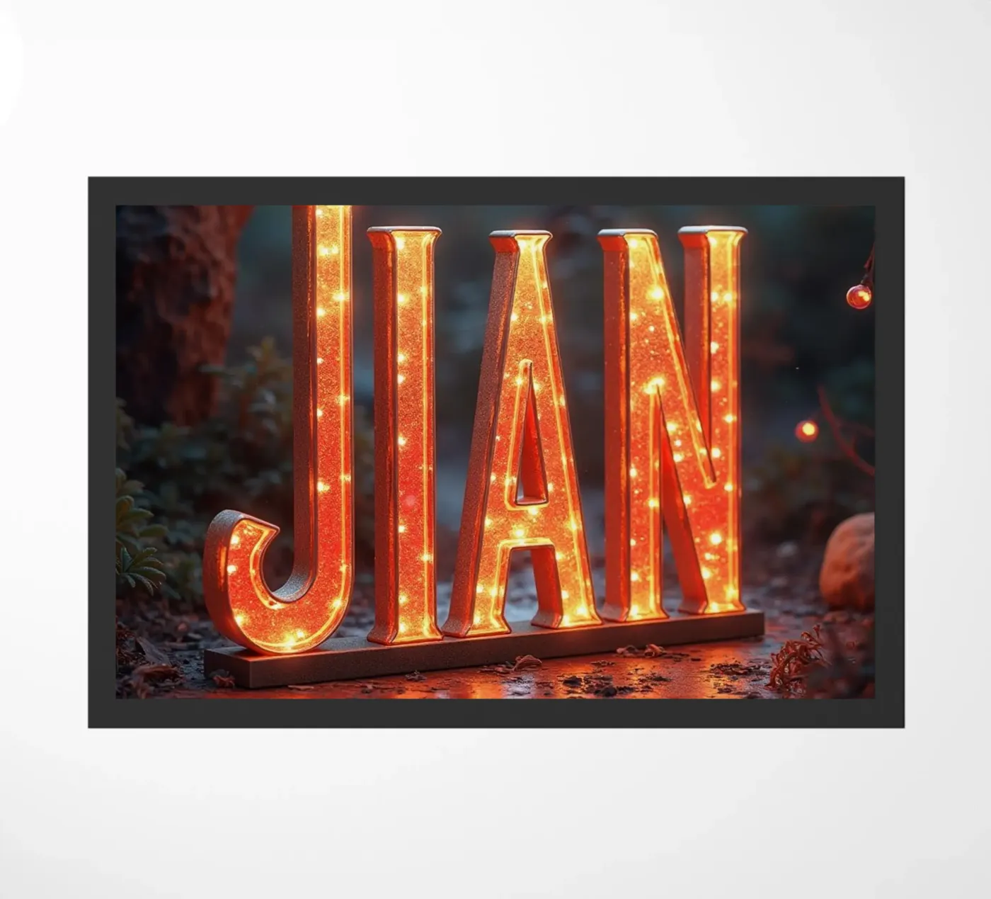 JIAN deurmat van CASTILO Namengalerie