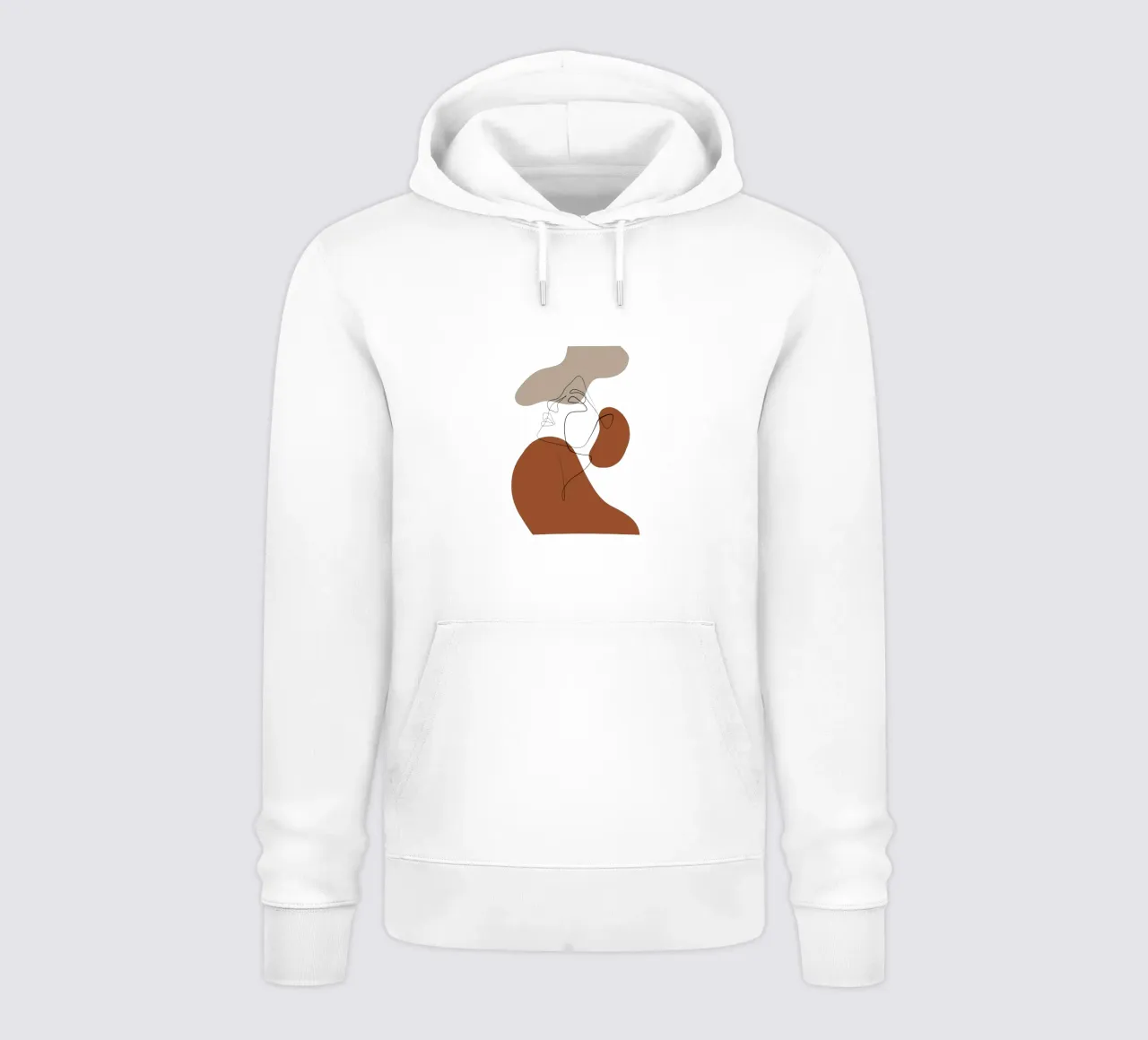 Donne minimaliste felpa con cappuccio da YSV MINIMALIST