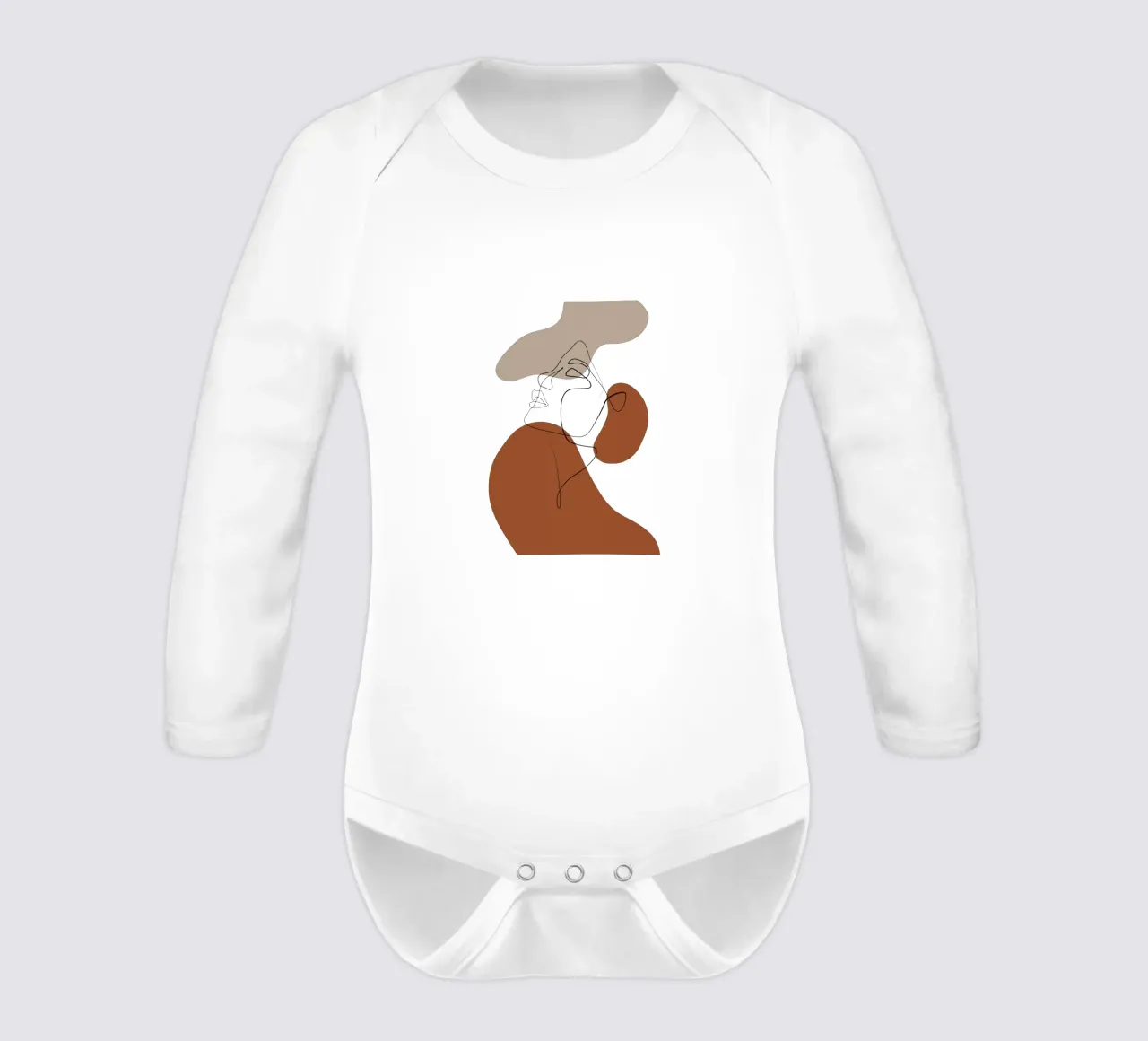 Femmes minimalistes body manches longues de YSV MINIMALIST