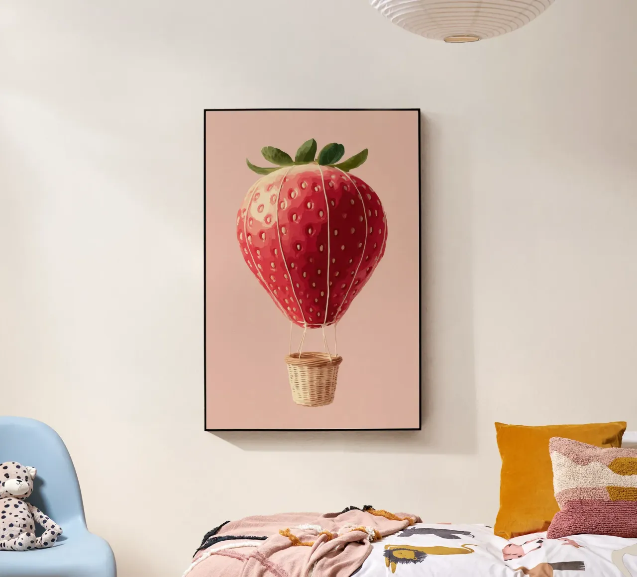 Strawberry Balloon plexiglass da wonderfolk