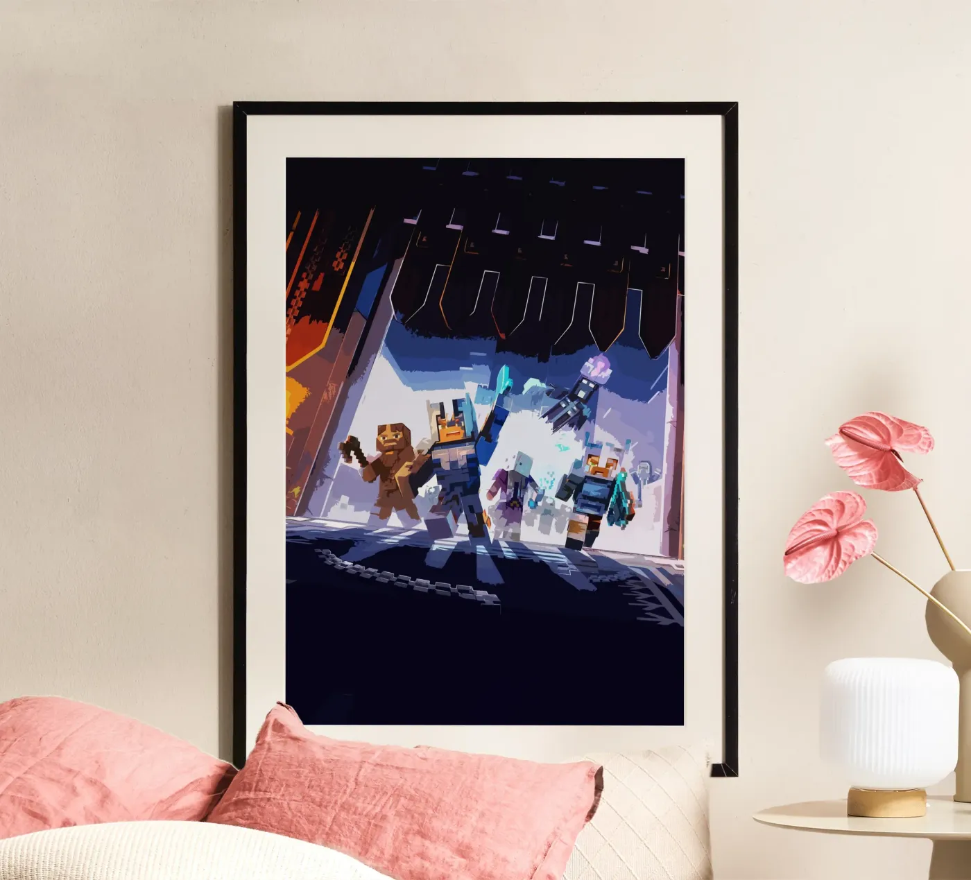 minecraft poster van AZR