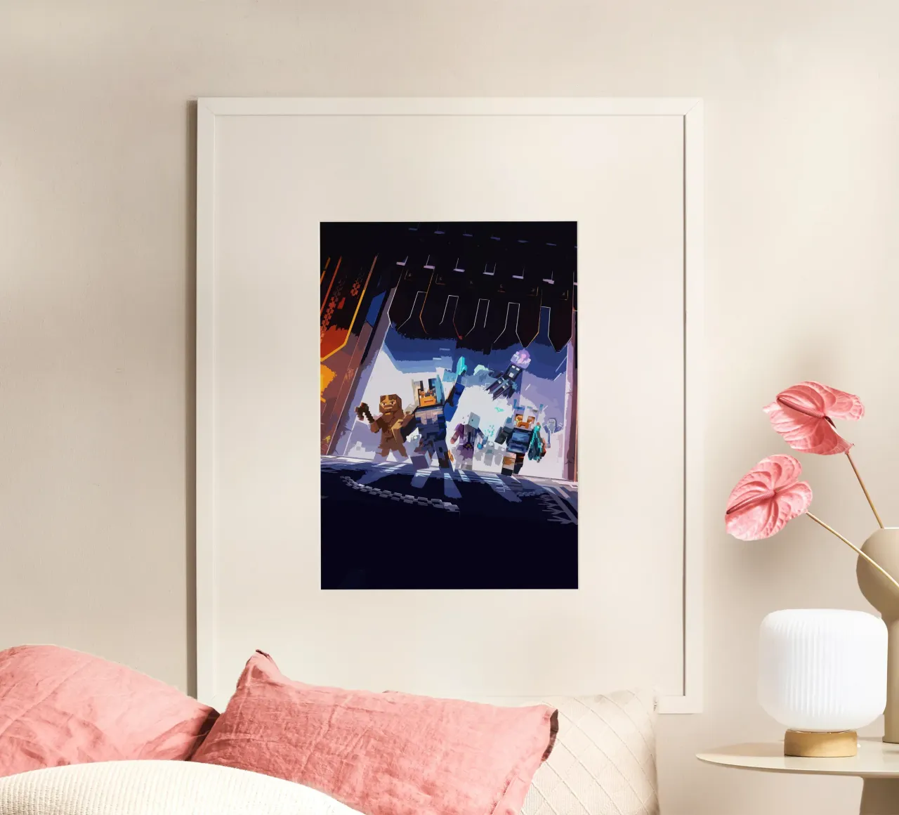 minecraft poster van AZR