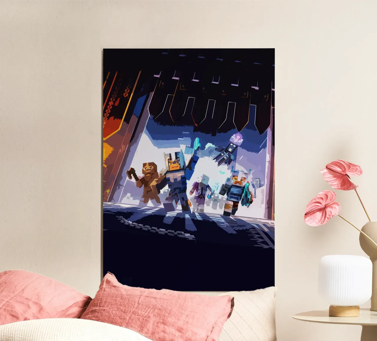 minecraft poster van AZR