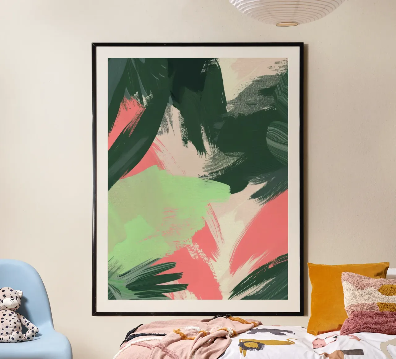 Modern Form Composition poster da michi